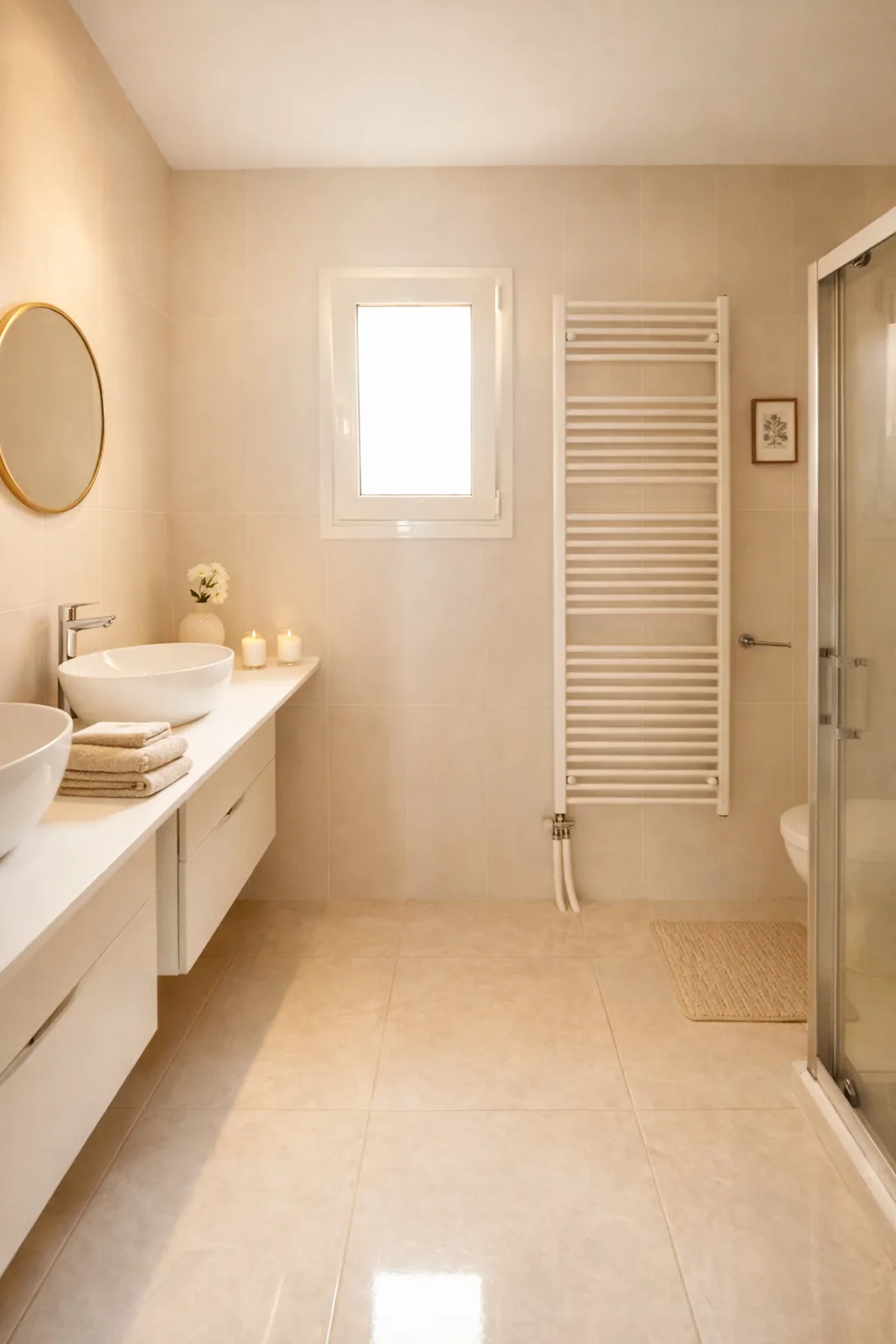 Full bathroom in the Kythira holiday house