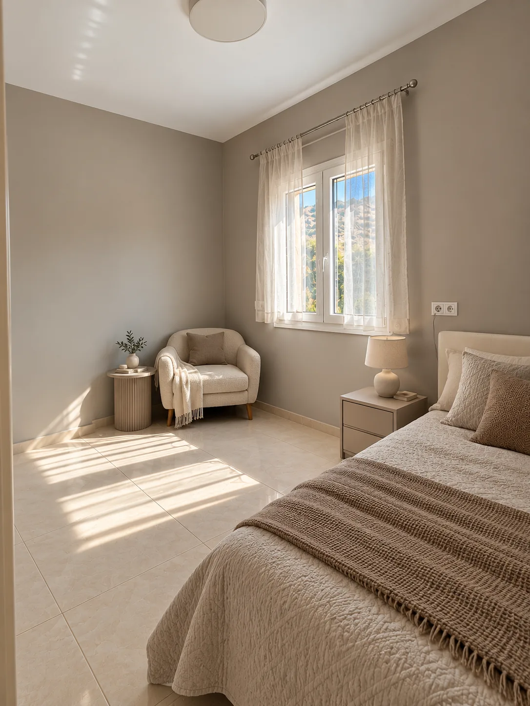 Fourth bedroom in the main house, Kythira holiday rental