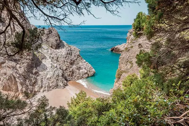 Kalami Beach — hidden cove with turquoise waters