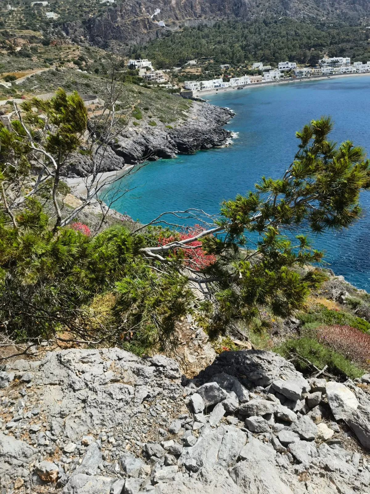 Coastline near Platia Ammos