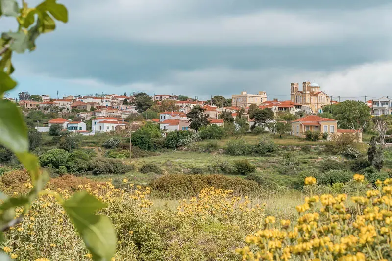 Traditional Greek village on Kythira
